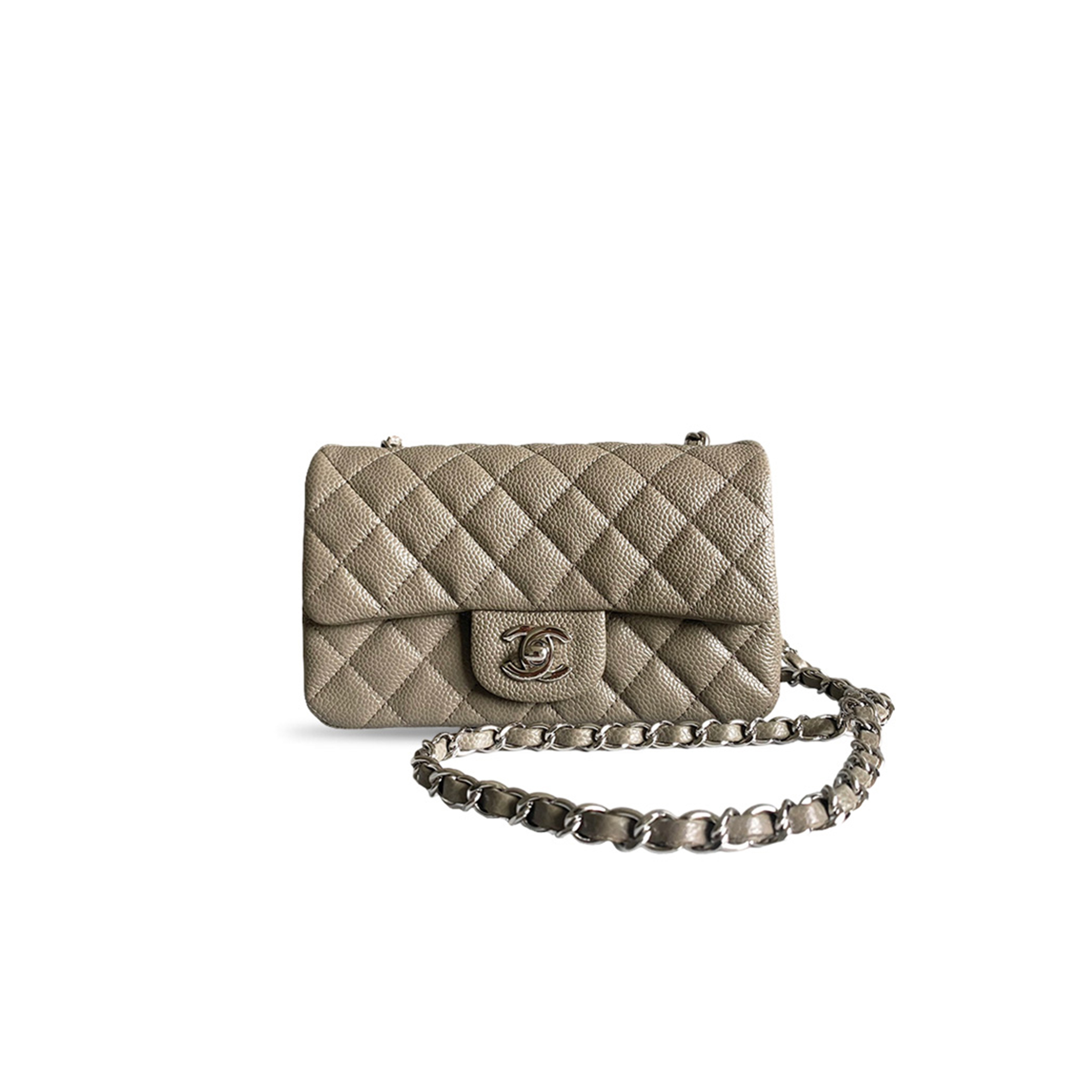 CHANEL MASTER MINI CLASSIC FLAP CAVIAR CALFSKIN A01116 (20*12.5*6cm)